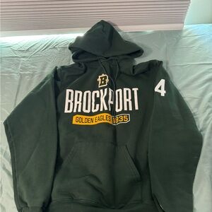 Champion Dark Green Athletic Hoodie